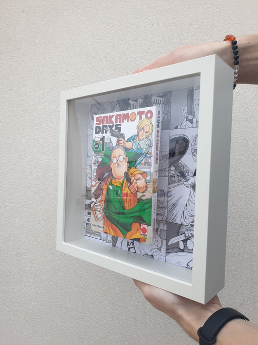 Sakamoto Days Vol.1 | Floating Frame | 25x25