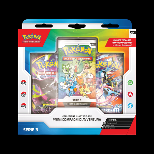 Collezione Illustrazione Primi Compagni d’Avventura - Serie 3 - Pokémon TCG - ITA