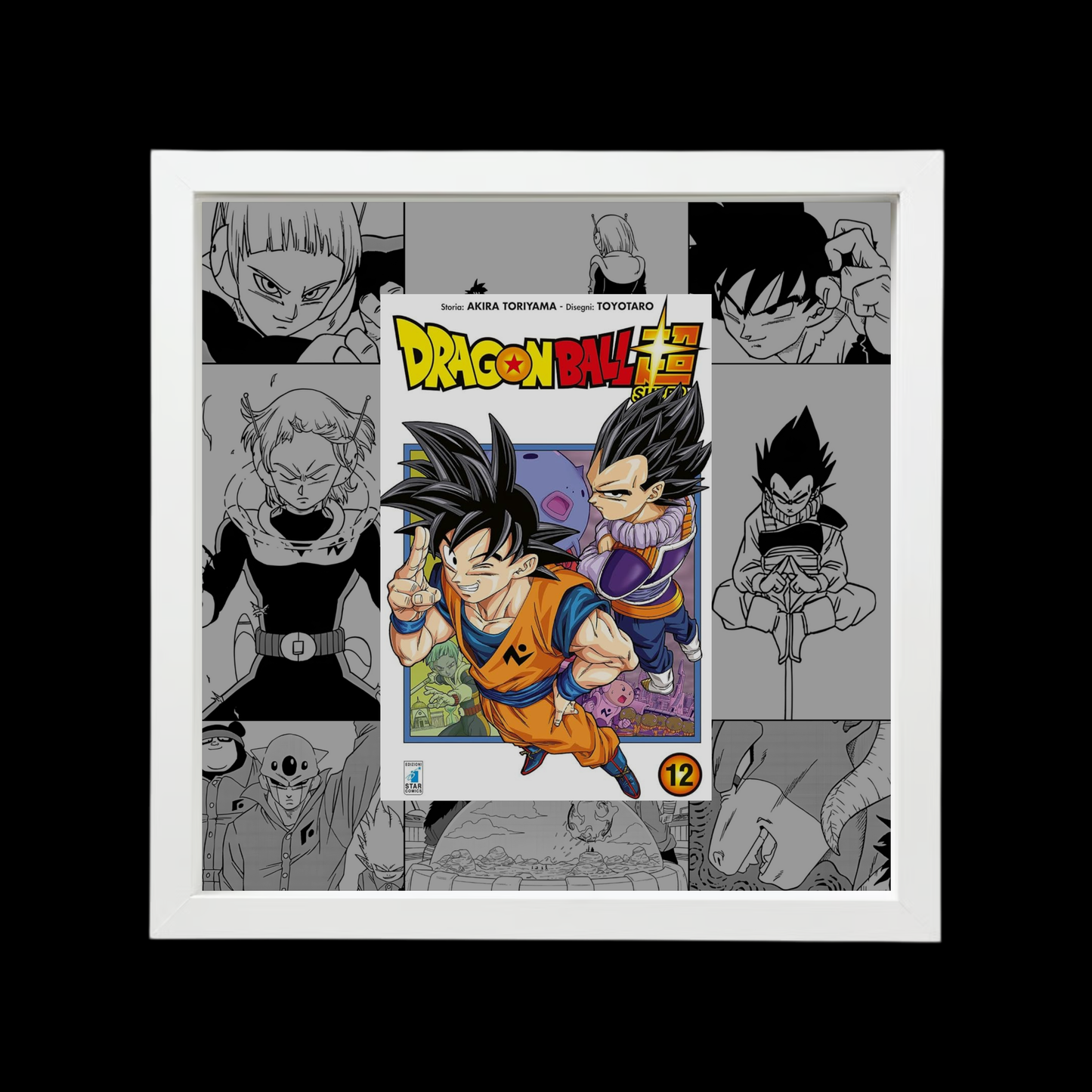 Dragon Ball Super Vol.12 | Floating Frame | 25x25
