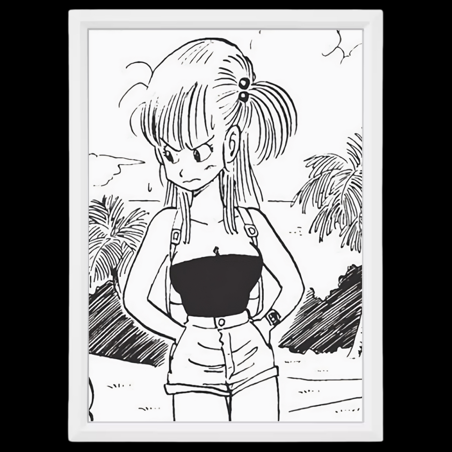 Bulma | Dragon Ball | Frame | 13x18