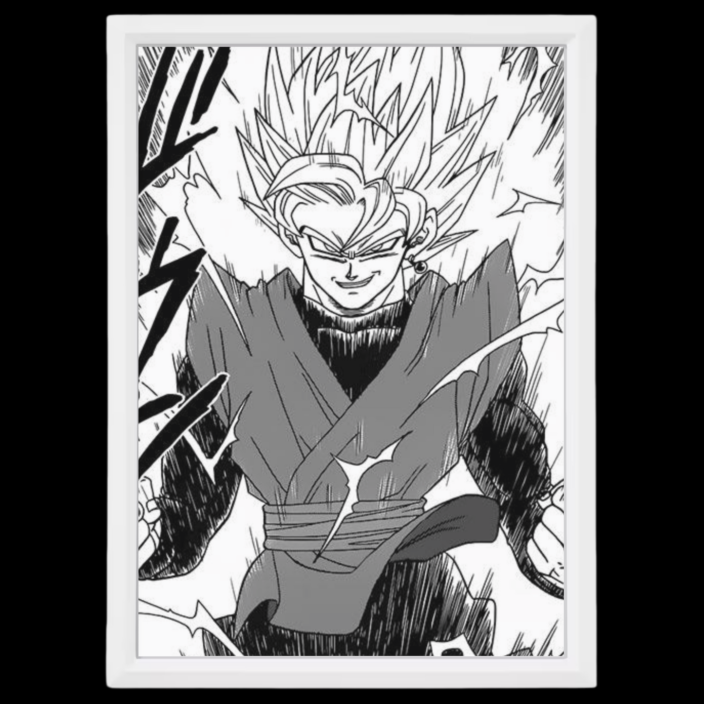 Black Goku Super Saiyan | Dragon Ball Super | Frame | 13x18