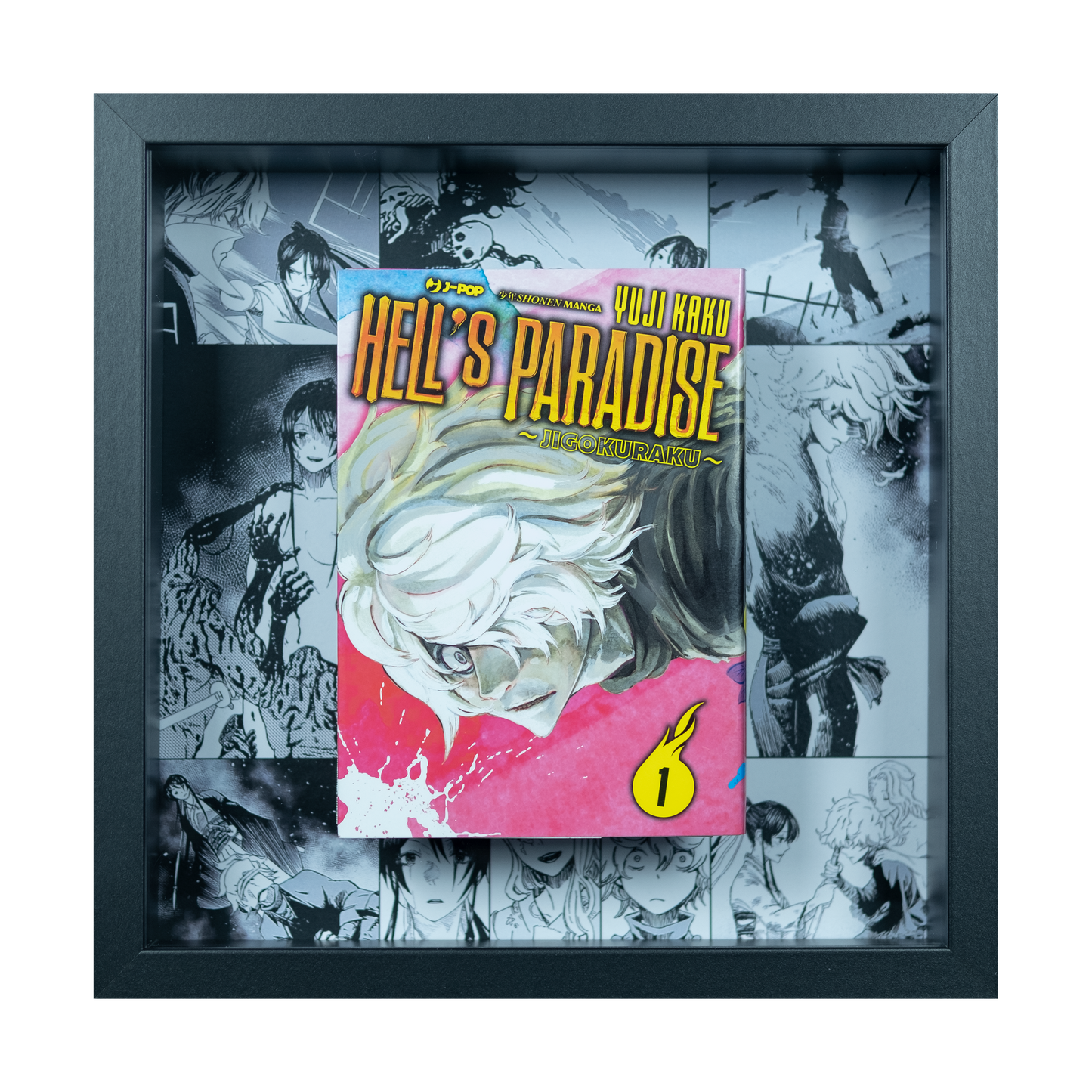 Hell's Paradise Vol.1 | Floating Frame | 25x25