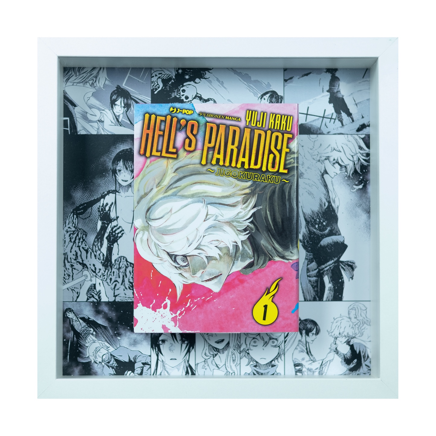 Hell's Paradise Vol.1 | Floating Frame | 25x25