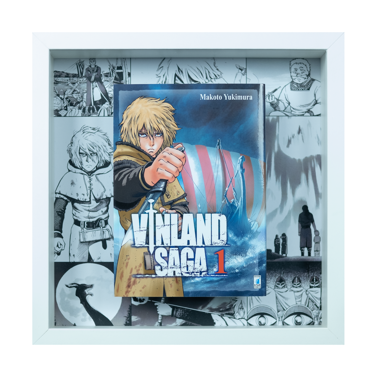 Vinland Saga Vol.1 | Floating Frame | 25x25
