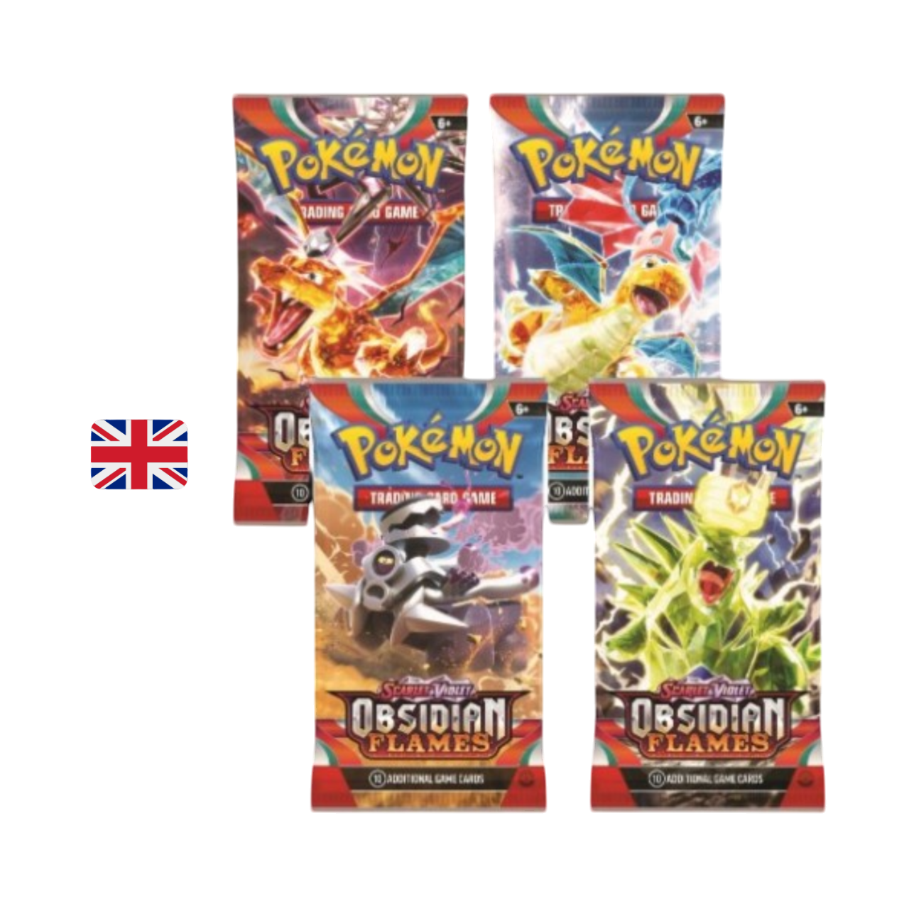 Pokemon Scarlet and Violet - Obsidian Flames Booster Pack - ENG