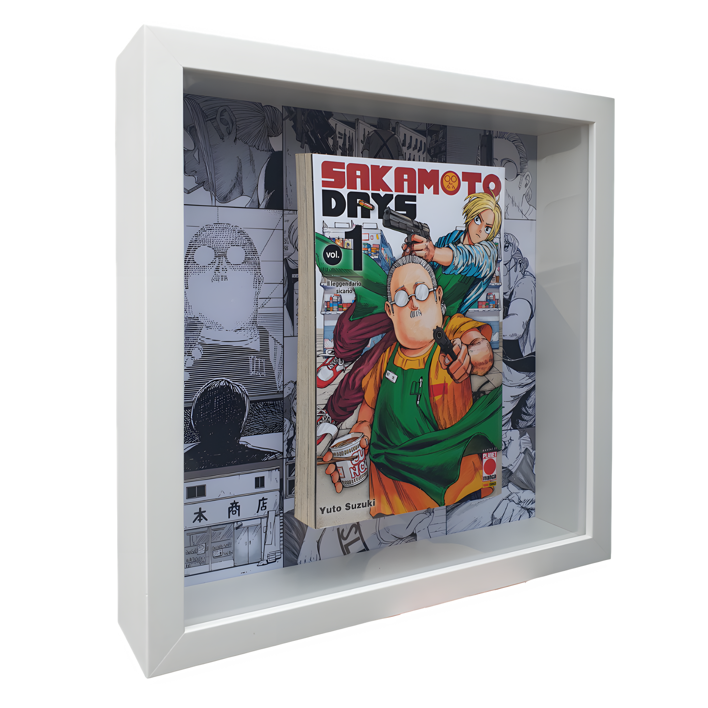 Sakamoto Days Vol.1 | Floating Frame | 25x25
