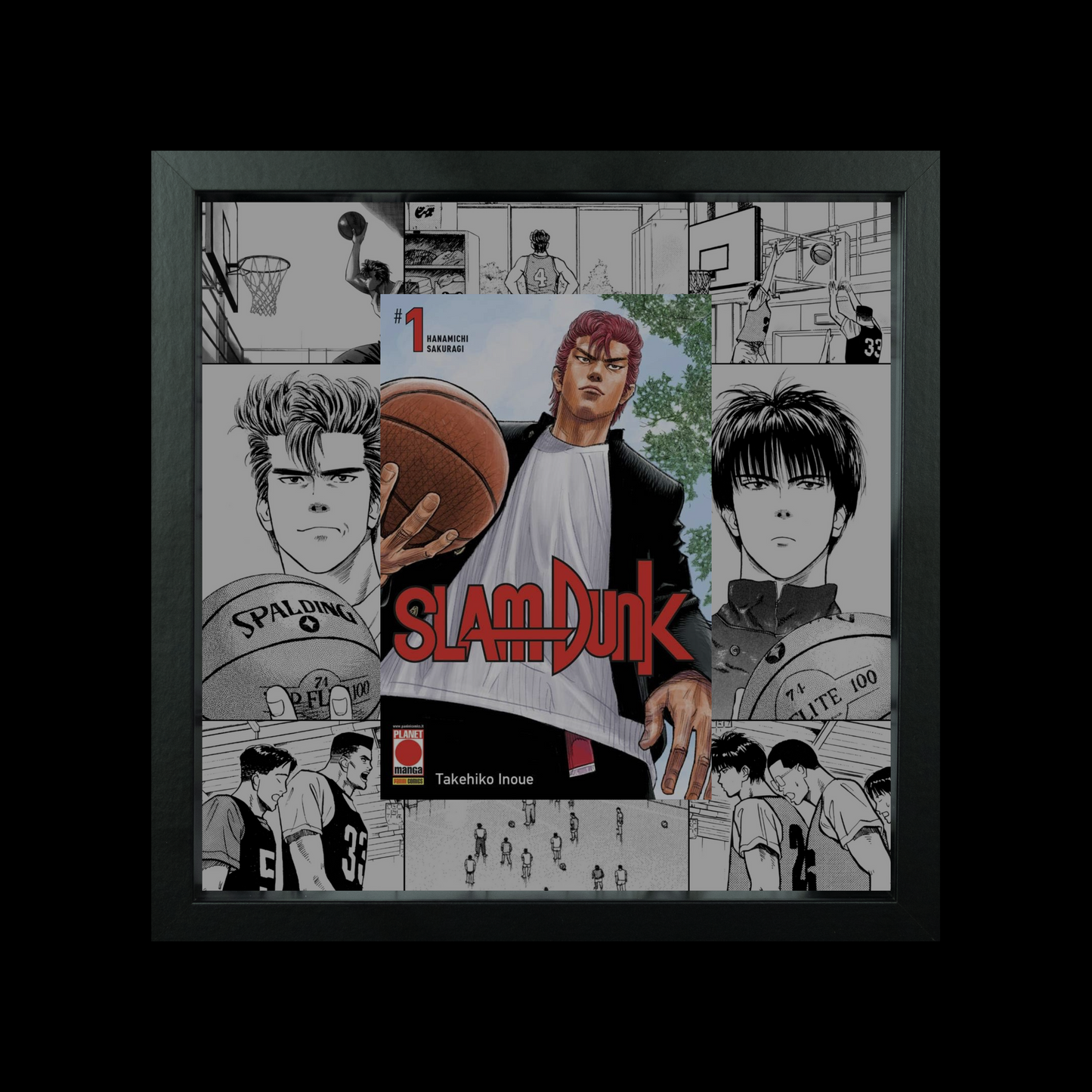 Slam Dunk Vol.1 | Floating Frame | 25x25