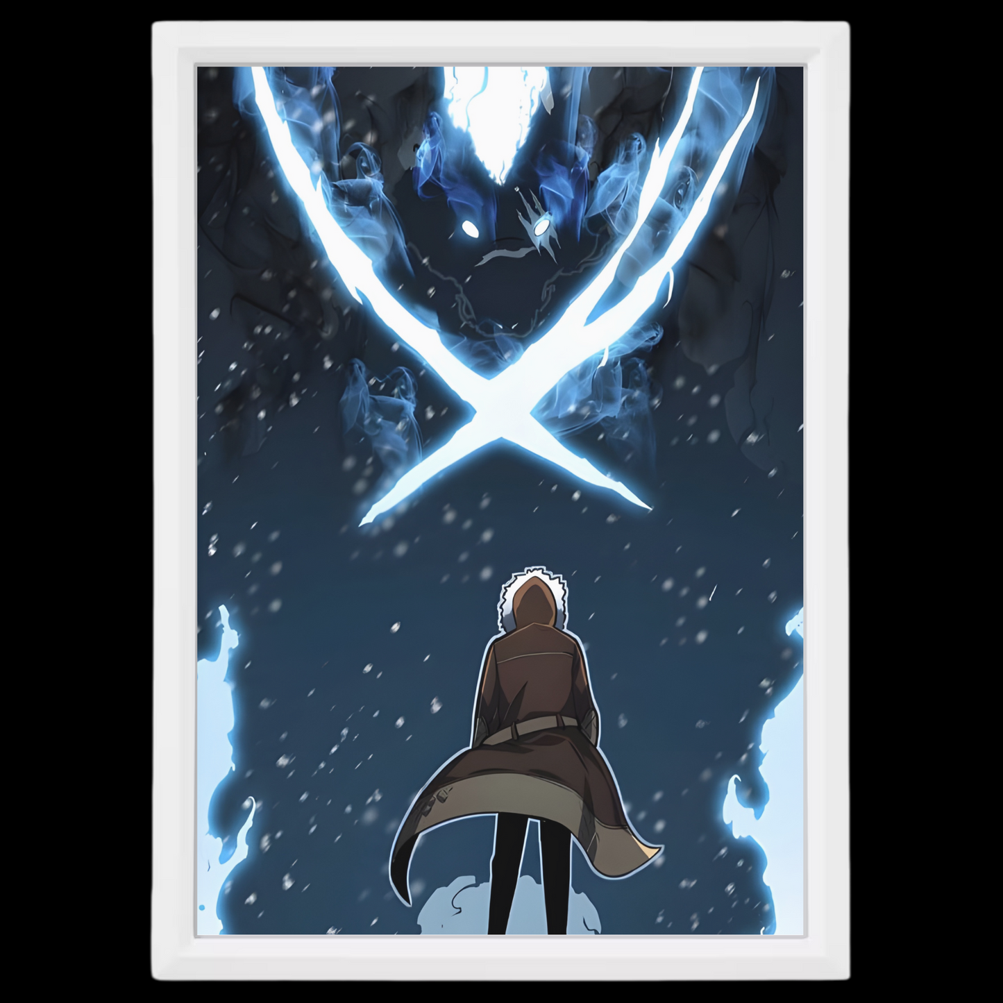 Sung Jinwoo x Ice Bear | Solo Leveling | Frame | 13x18