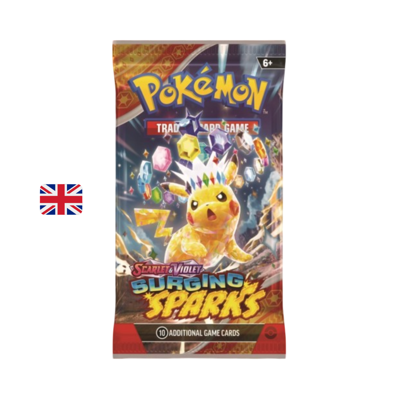 Pokemon Scarlet and Violet - Surging Sparks Booster Pack - ENG