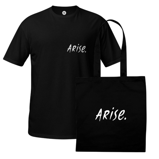 ARISE | T-Shirt + Shopper | Bundle