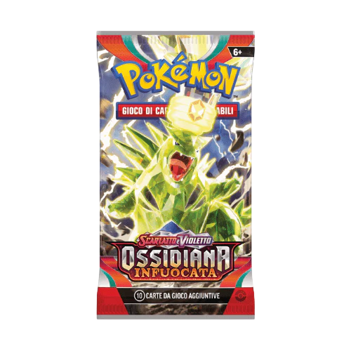 Pokemon Scarlatto e Violetto - Ossidiana Infuocata Booster Pack - ITA