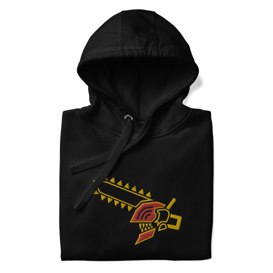 Demone Motosega | Felpa Premium con Ricamo | Unisex