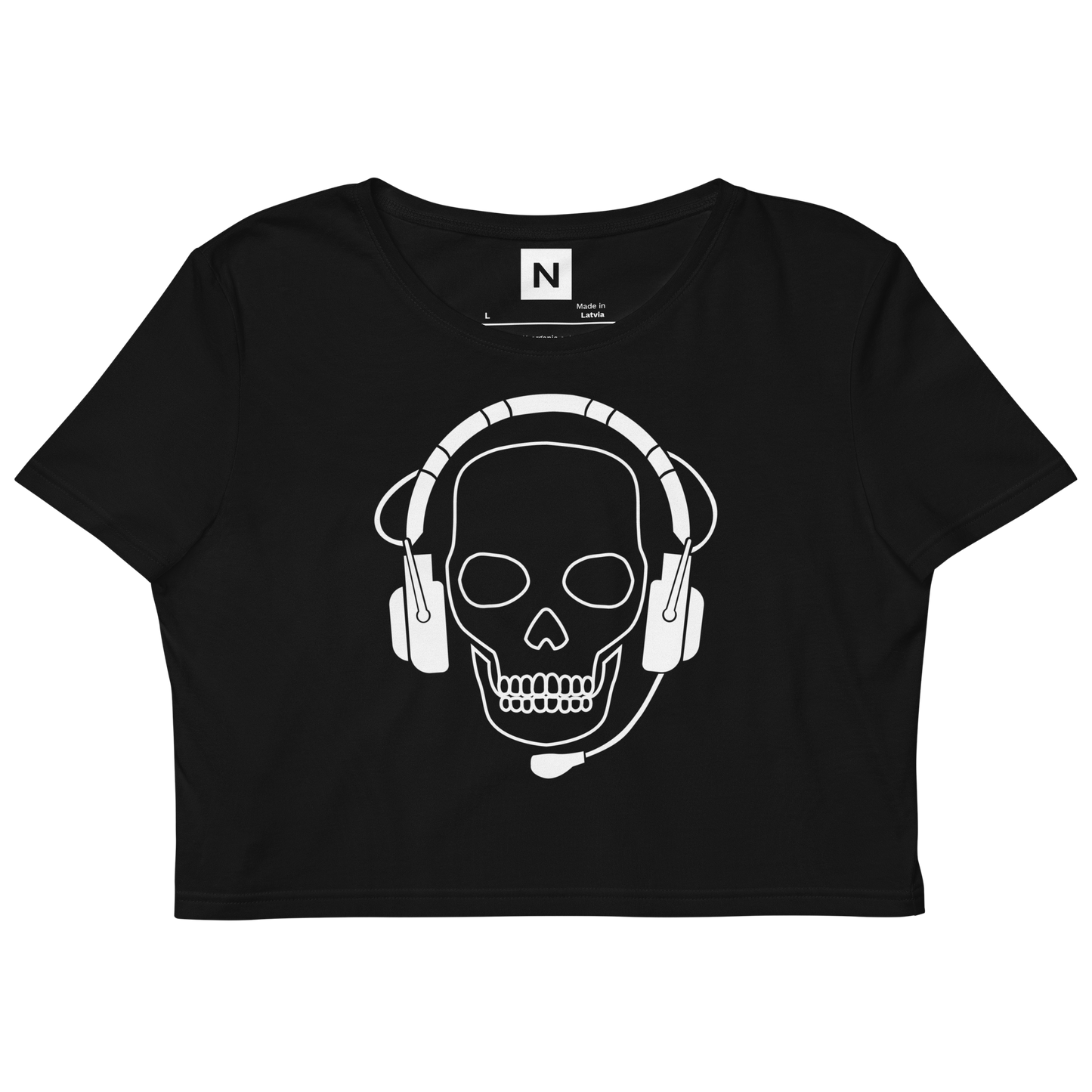 El Fantasma | Crop Top BN | Donna