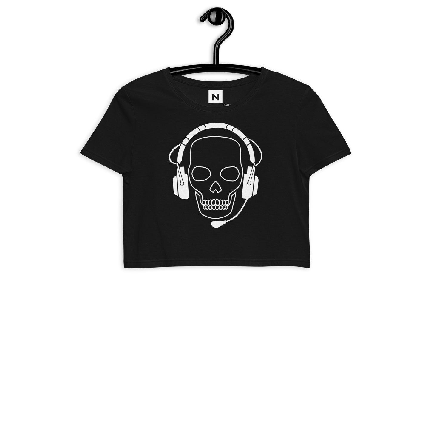 El Fantasma | Crop Top BN | Donna