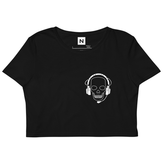 El Fantasma | Crop Top Minimal BN | Donna