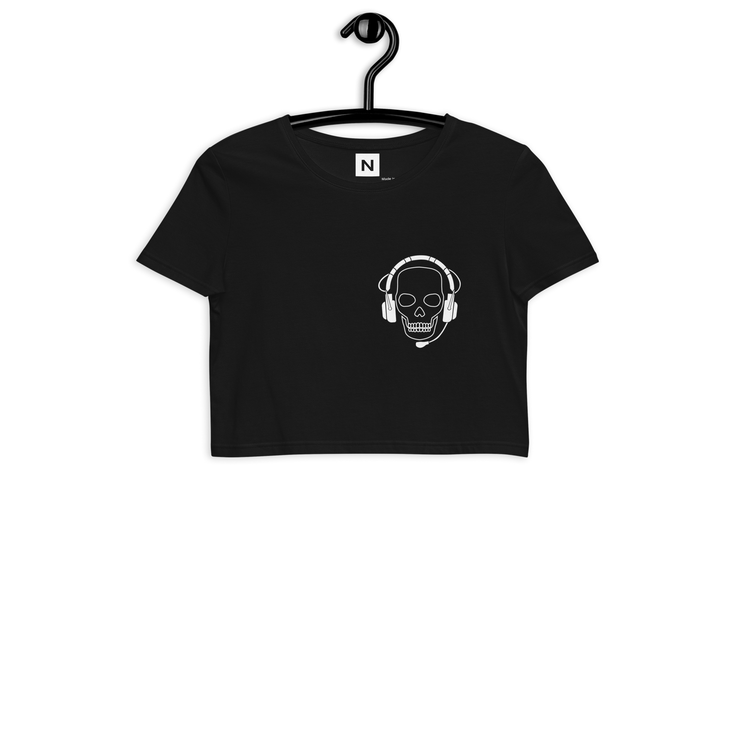 El Fantasma | Crop Top Minimal BN | Donna