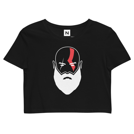 Il Fantasma di Sparta | Crop Top BN | Donna