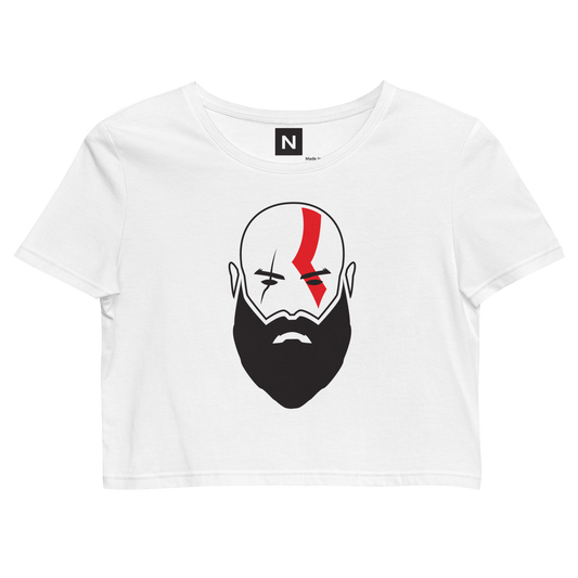 Il Fantasma di Sparta | Crop Top NB | Donna