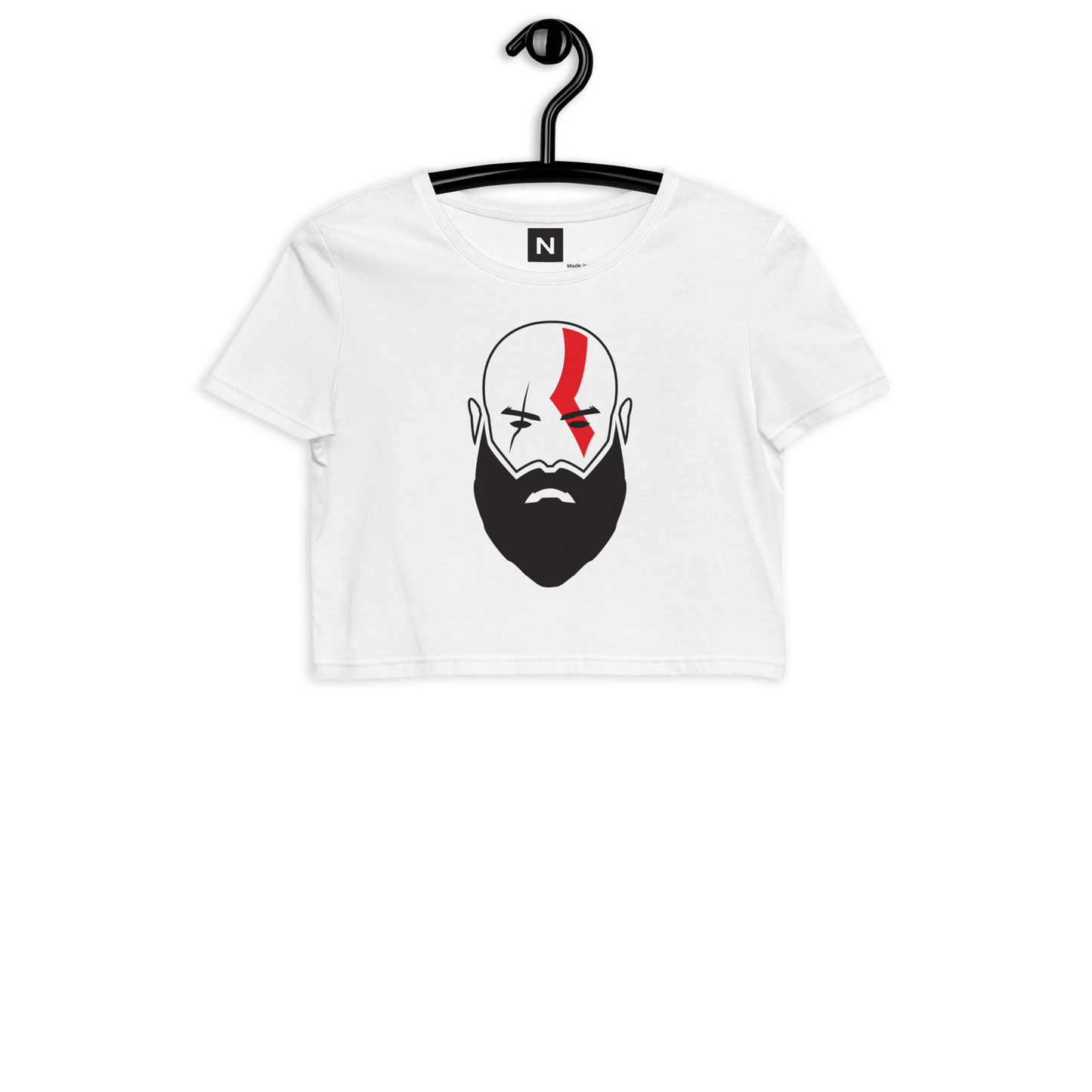 Il Fantasma di Sparta | Crop Top NB | Donna
