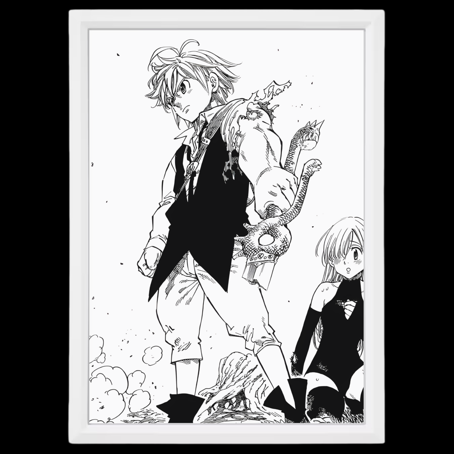 Meliodas | The Seven Deadly Sins | Frame | 13x18
