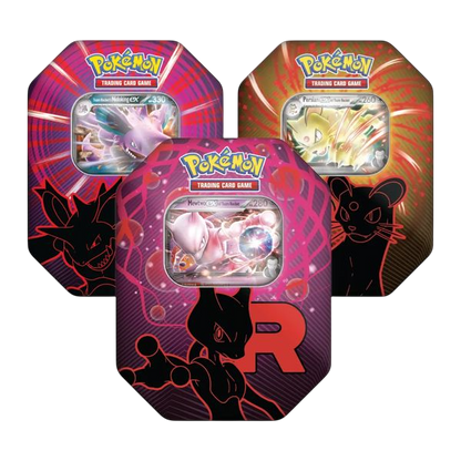 Bundle Tin Pokemon Scarlatto e Violetto - Rivali Predestinati - Mewtwo-ex + Nidoking-ex + Persian-ex - ITA