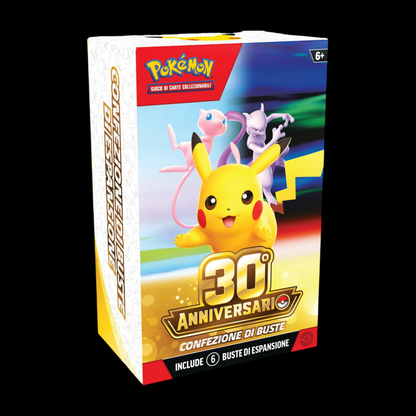 Bundle 6 Buste – 30° Anniversario - Pokémon TCG - ITA [SEALED]