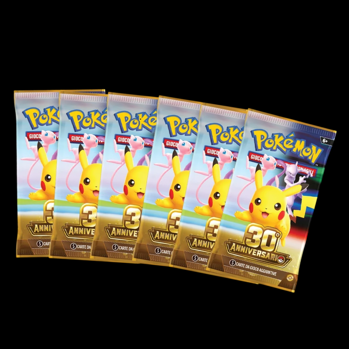 Bundle 6 Buste – 30° Anniversario - Pokémon TCG - ITA [SEALED]