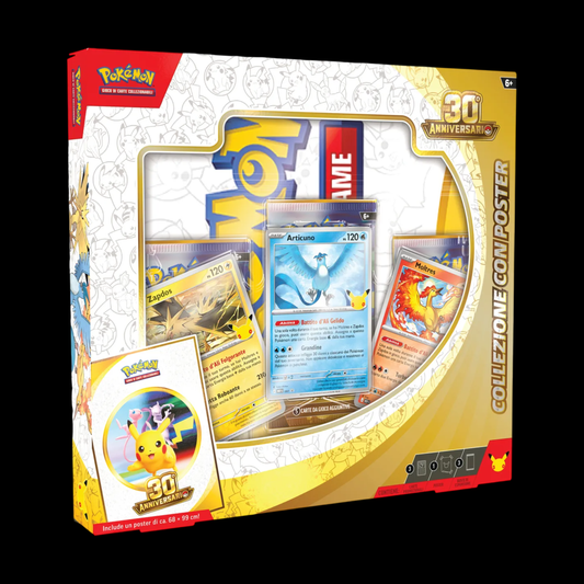 Collezione con Poster – 30° Anniversario - Pokémon TCG - ITA [SEALED]