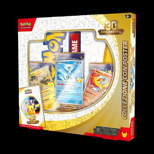 Collezione con Poster – 30° Anniversario - Pokémon TCG - ITA [SEALED]
