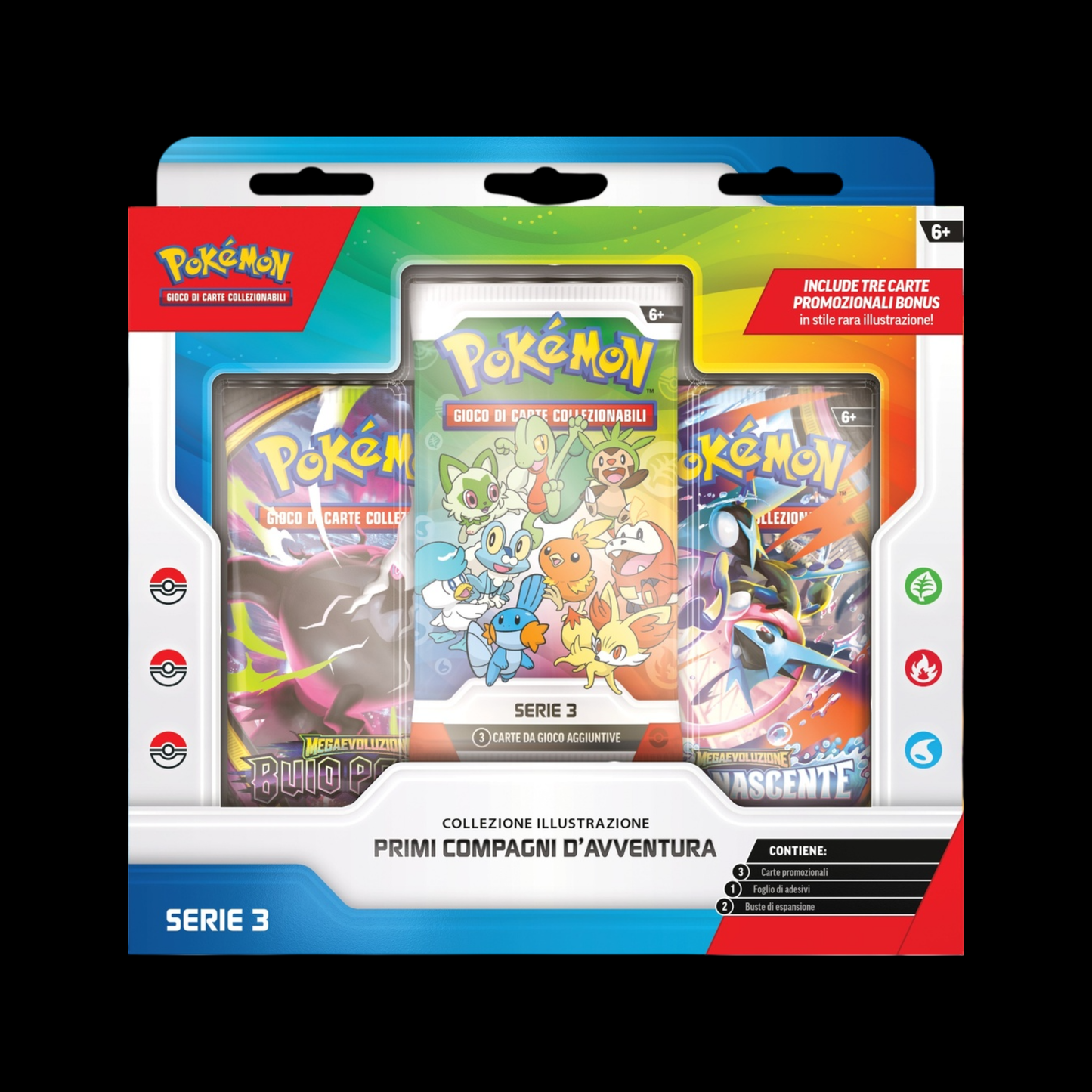 [PREORDINE] Collezione Illustrazione Primi Compagni d’Avventura - Serie 3 - Pokémon TCG - ITA