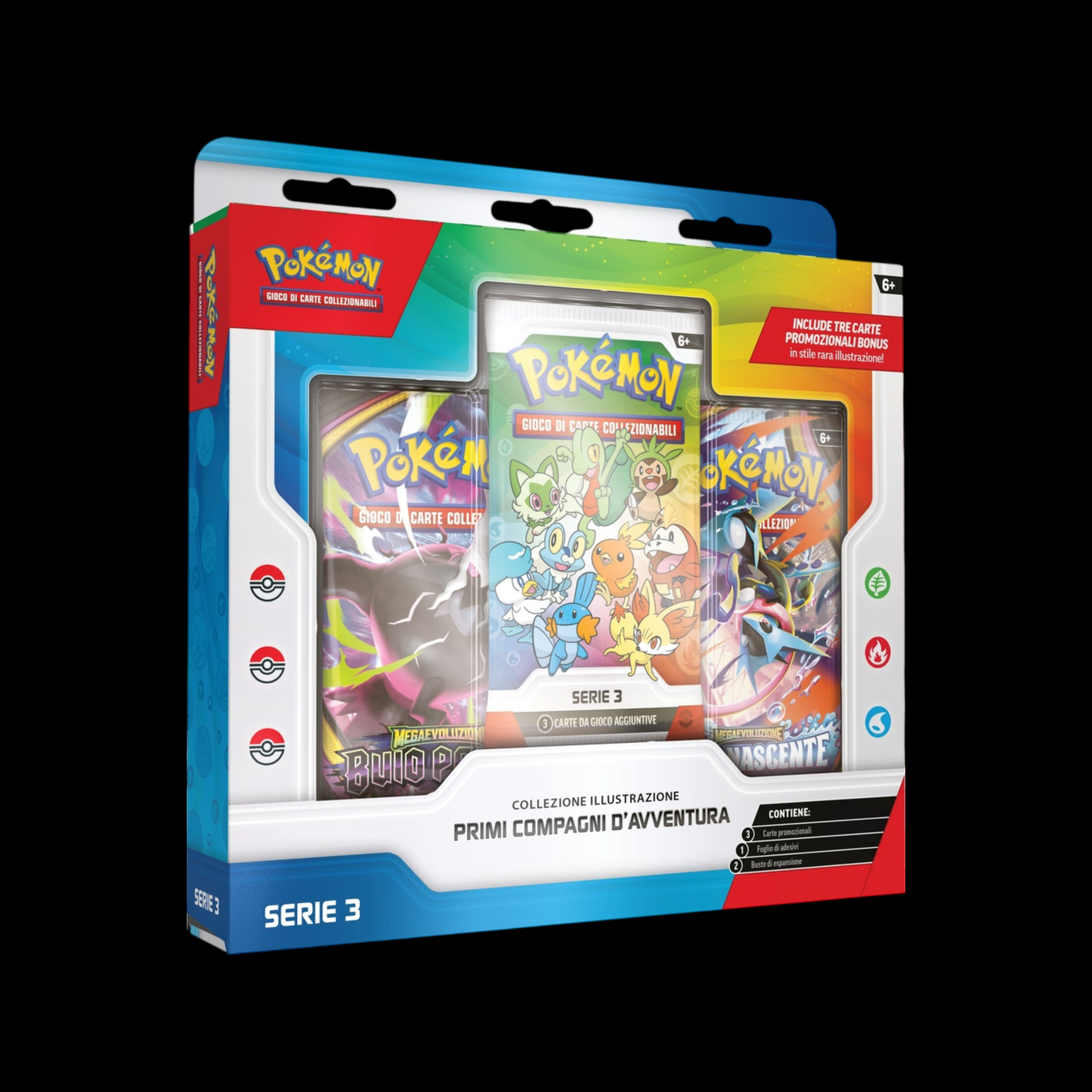 [PREORDINE] Collezione Illustrazione Primi Compagni d’Avventura - Serie 3 - Pokémon TCG - ITA