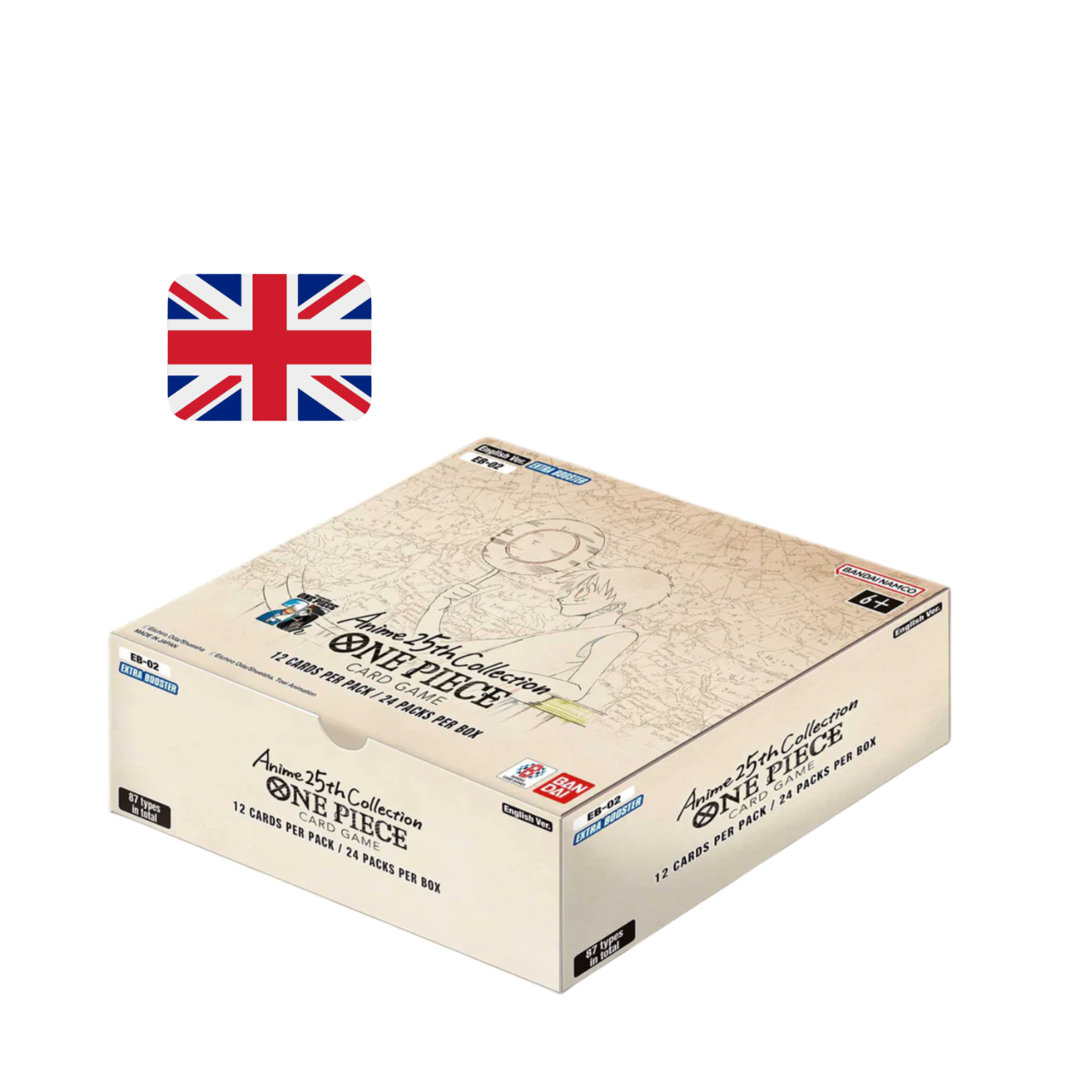EB-02 - One Piece Card Game - Display da 24 Buste - ENG [ SEALED ]