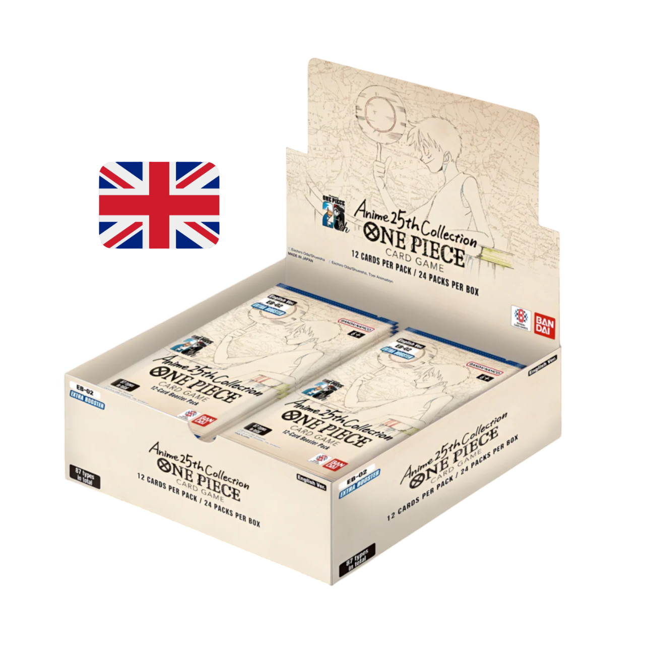 EB-02 - One Piece Card Game - Display da 24 Buste - ENG [ SEALED ]