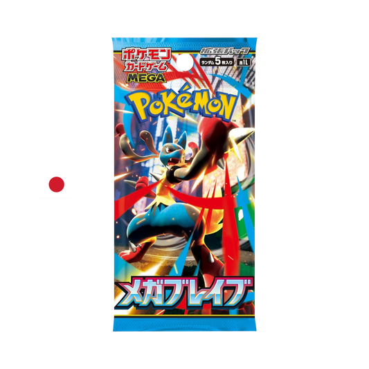 Pokemon Mega Evolution - Mega Brave Booster Pack - JP