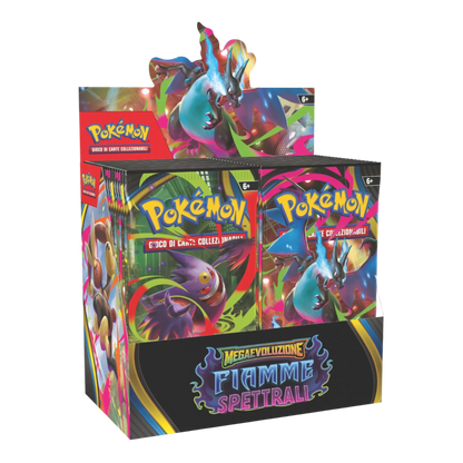 Pokemon Megaevoluzione - Fiamme Spettrali - Display 36 Bustine - ITA [ SEALED ]