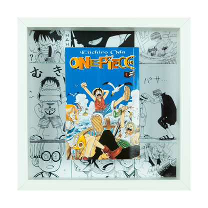 One Piece Blue Edition Vol.1 | Floating Frame | 25x25