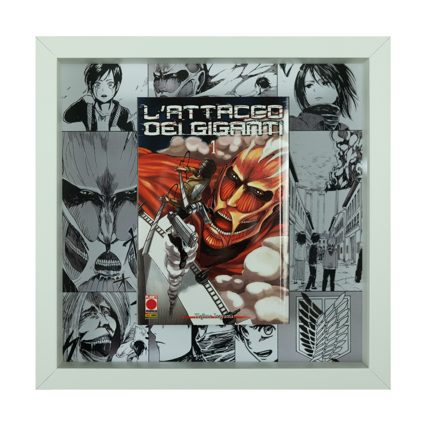 Attack on Titan Vol.1 | Floating Frame | 25x25