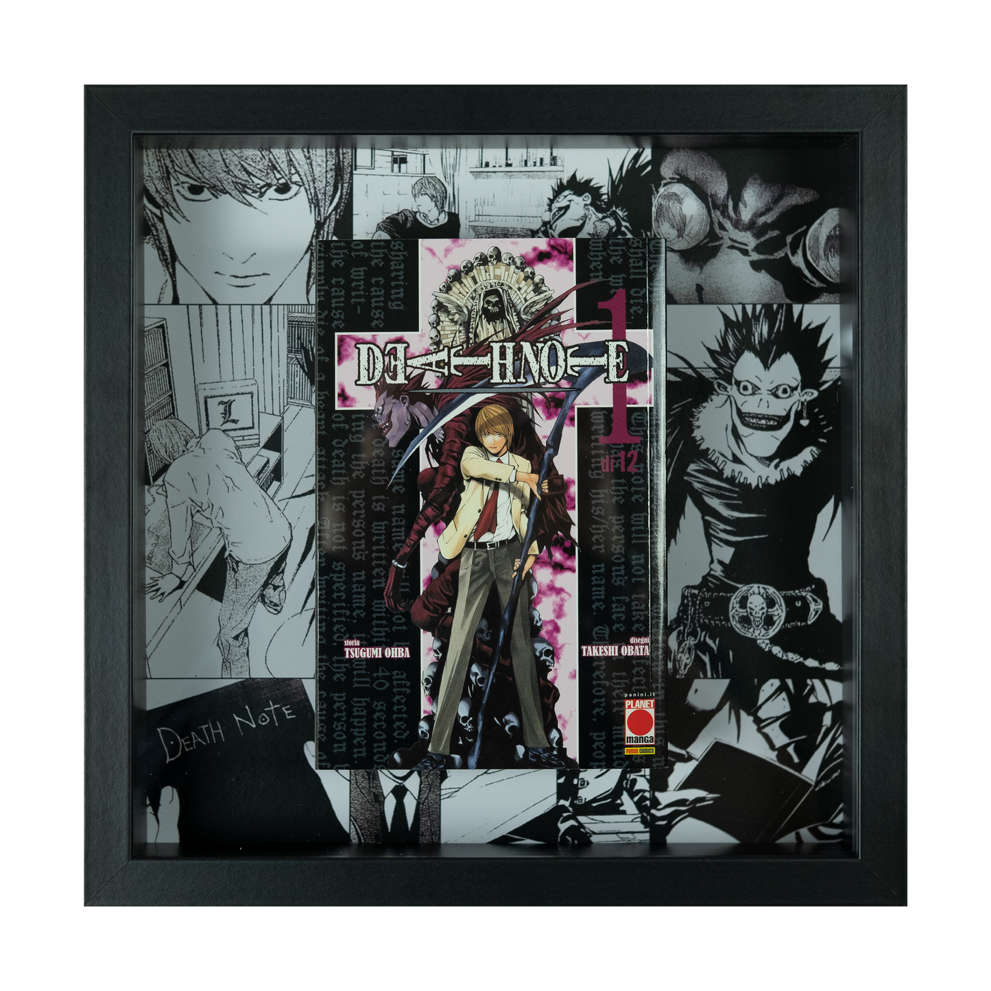 Death Note Vol.1 | Floating Frame | 25x25