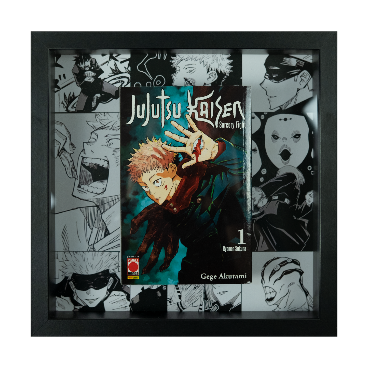 Jujutsu Kaisen Vol.1 | Floating Frame | 25x25