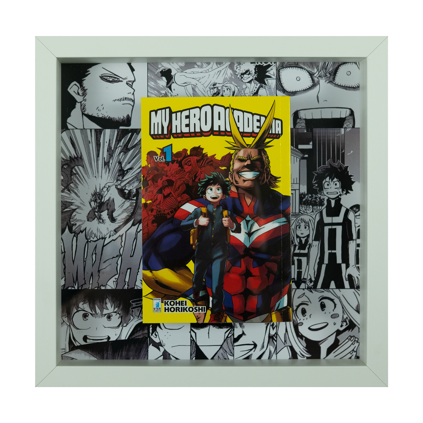 My Hero Academia Vol.1 | Floating Frame | 25x25