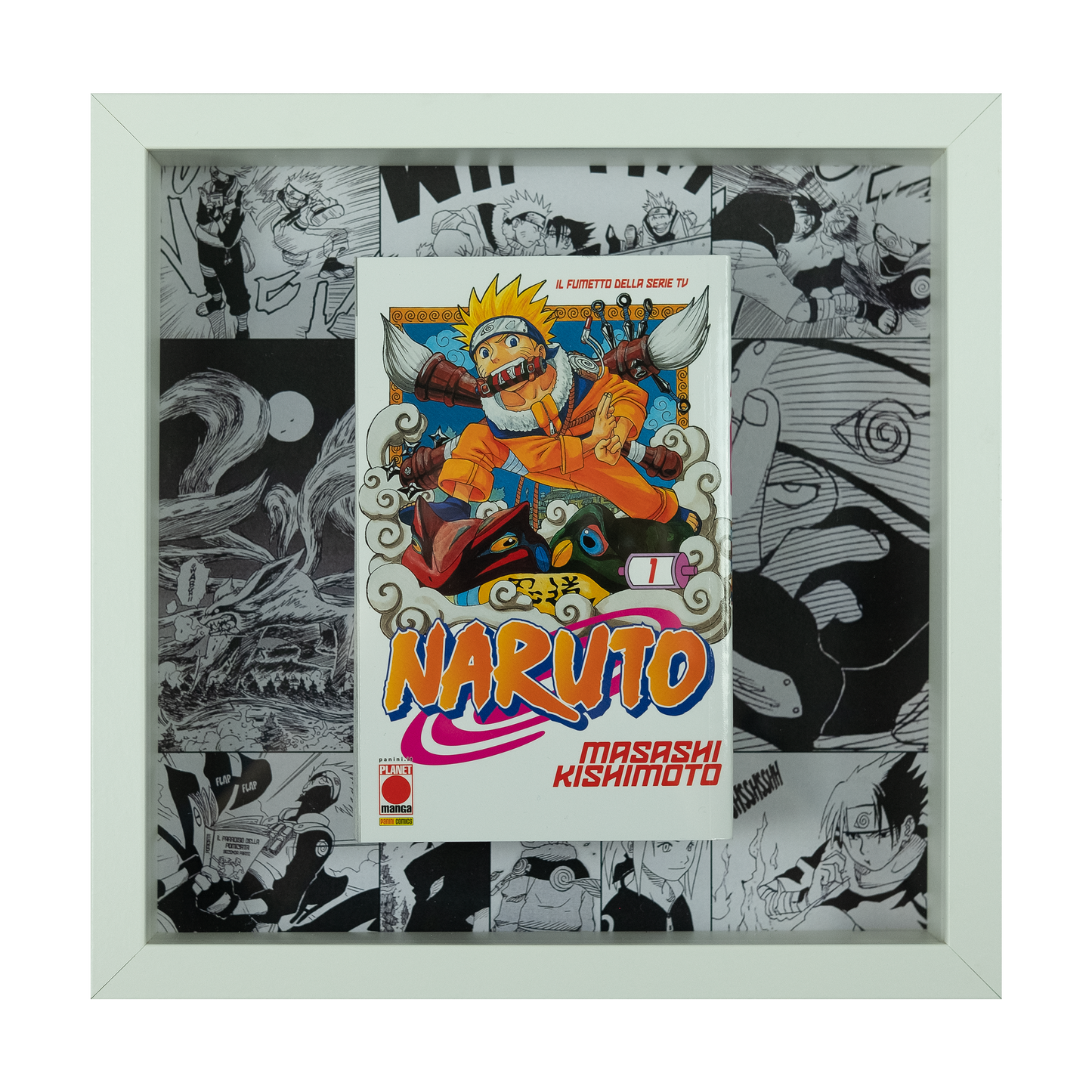 Naruto Vol.1 | Floating Frame | 25x25