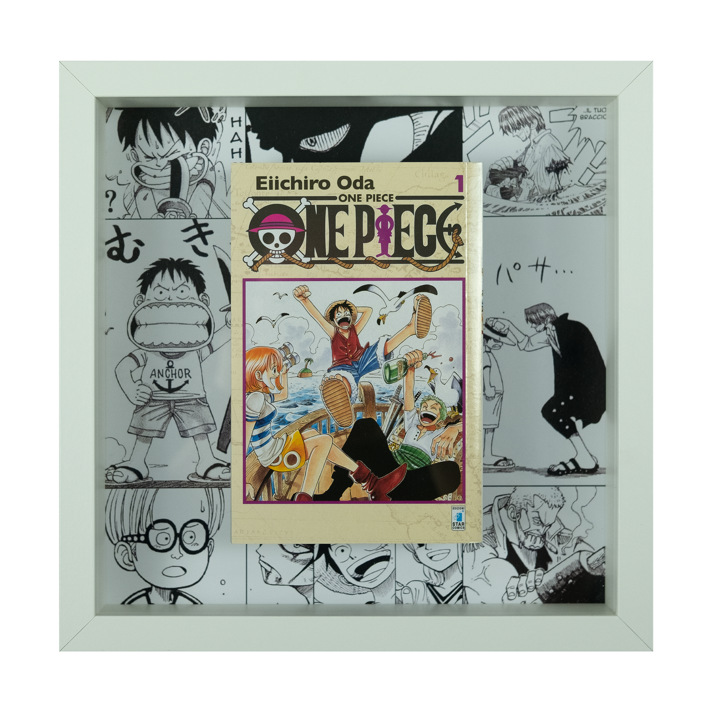 One Piece New Edition Vol.1 | Floating Frame | 25x25