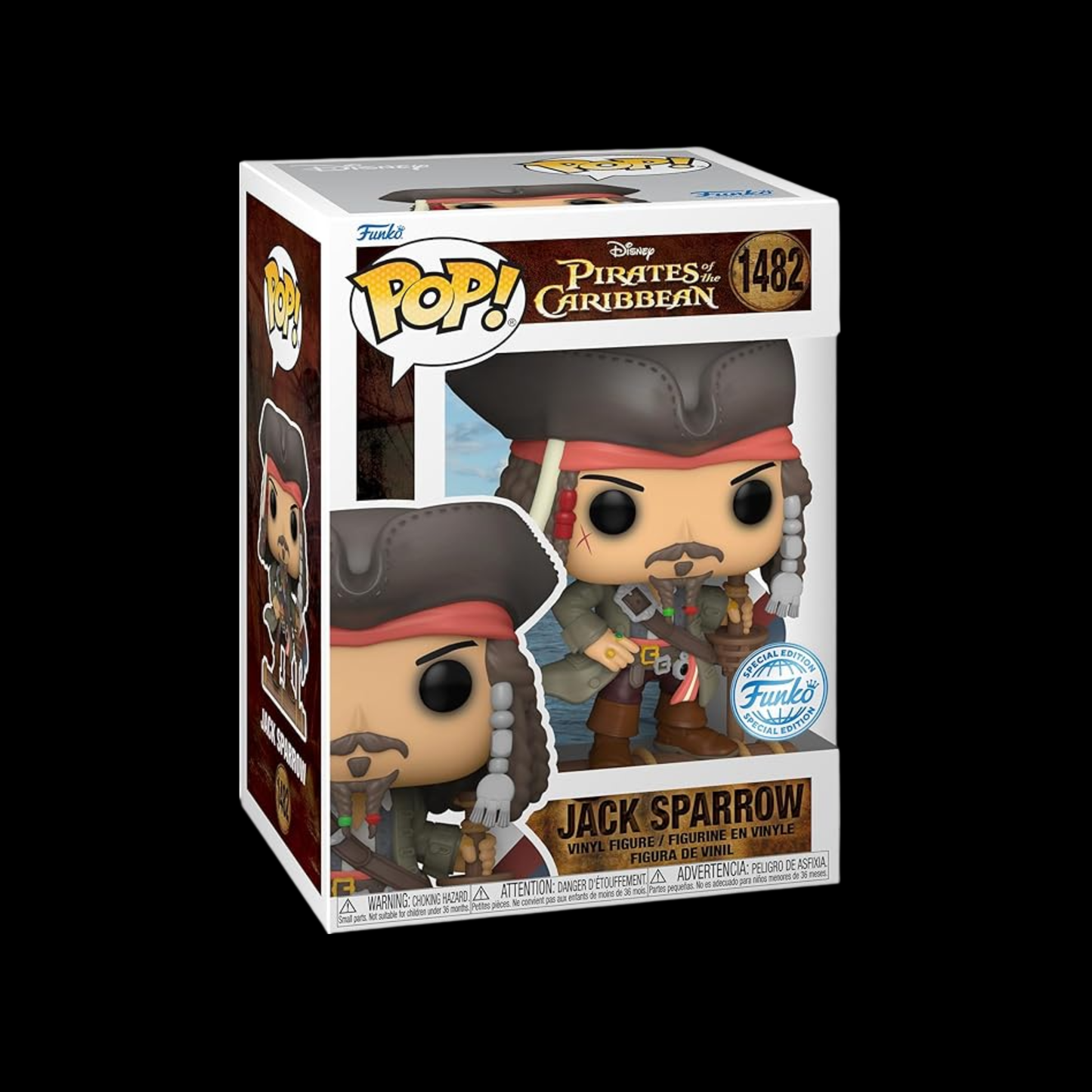 JACK SPARROW - SPECIAL EDITION - FUNKO POP!