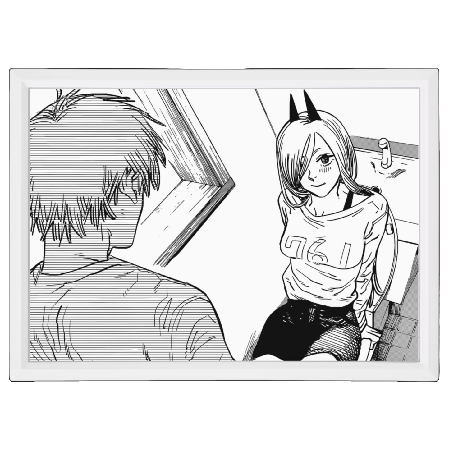 Denji x Power | Chainsaw Man | Frame | 13x18