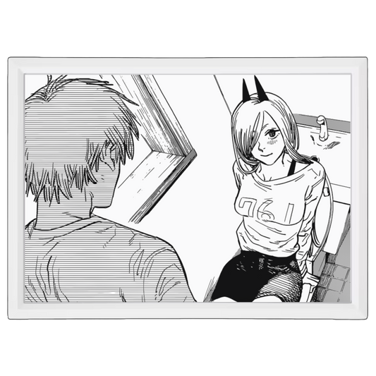 Denji x Power | Chainsaw Man | Frame | 13x18