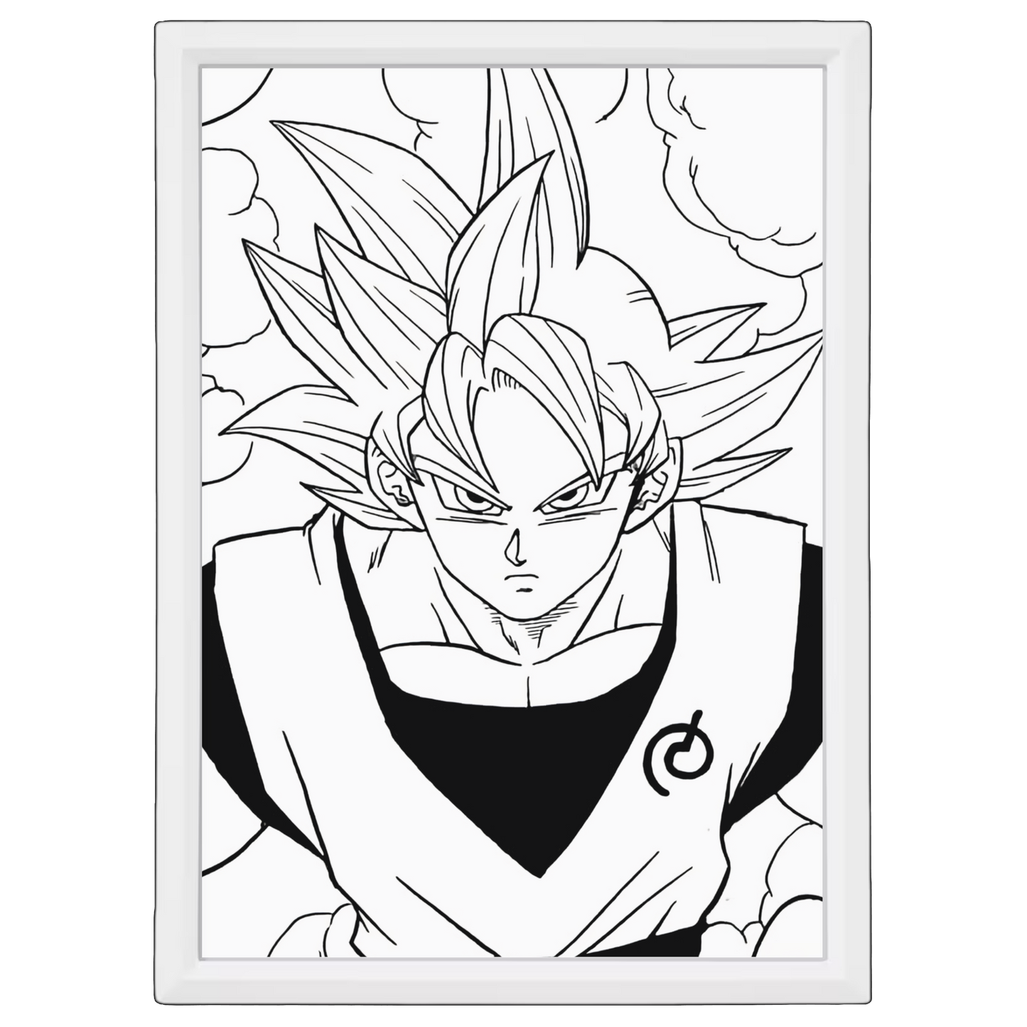 Goku MUI | Dragon Ball Super | Frame | 13x18