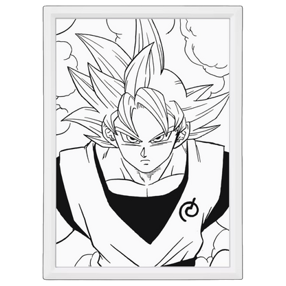 Goku MUI | Dragon Ball Super | Frame | 13x18