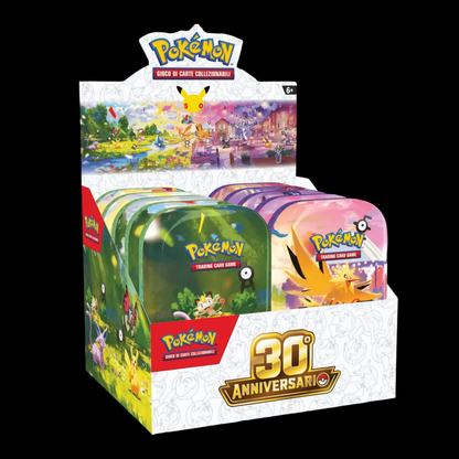 Mini TIN da Collezione – 30° Anniversario - Pokémon TCG - ITA [SEALED]
