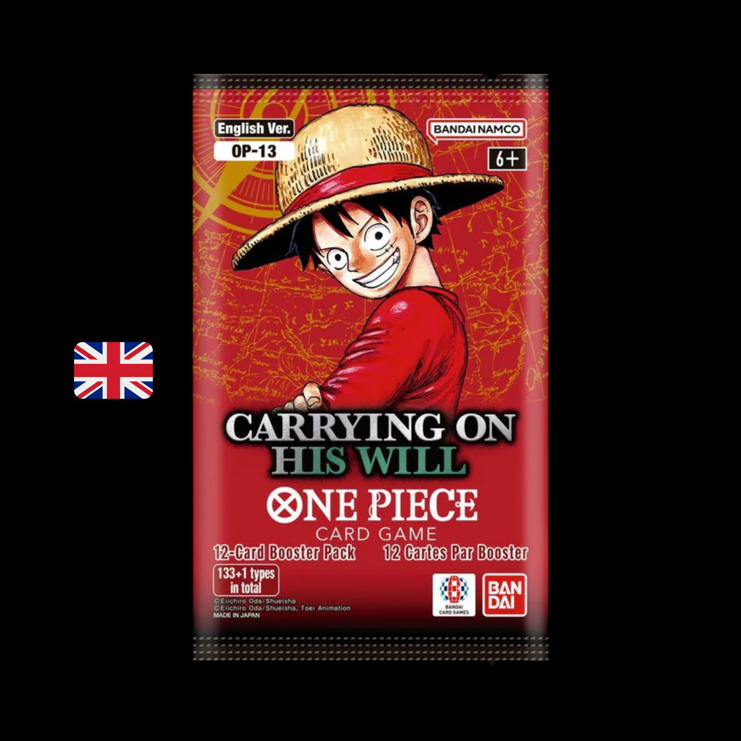 OP-13 - One Piece Card Game - Bustina da 12 Carte - ENG
