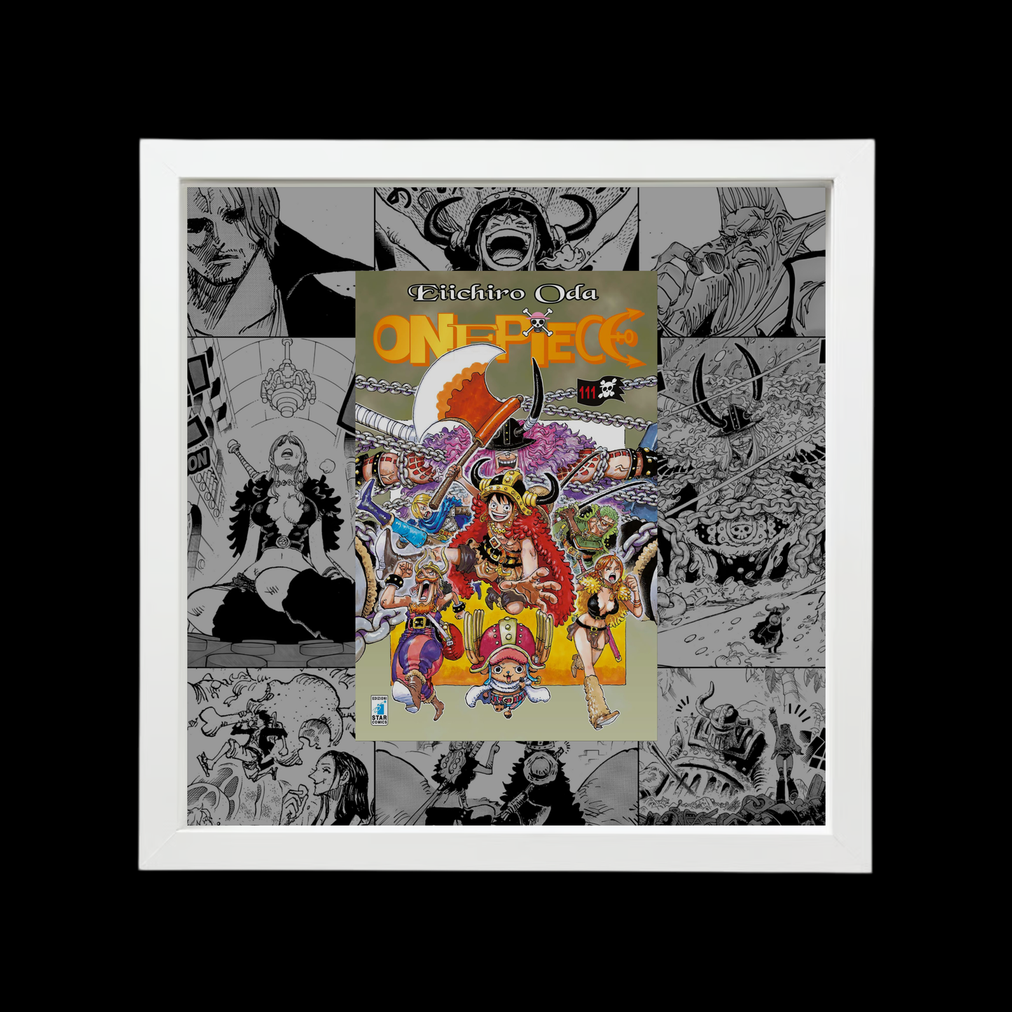 One Piece Vol.111 | Floating Frame | 25x25